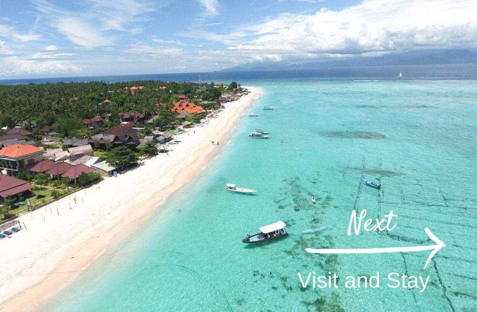 Visit Nusa Lembongan and stay for discover the underwater reef