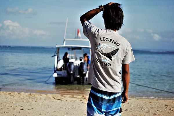 Legend Diving T-Shirt View